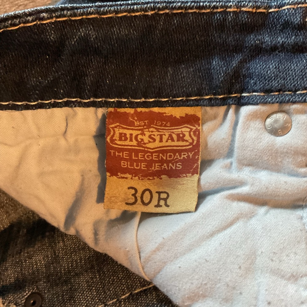 EUC- Big Star Jenae ankle jeans